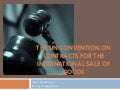 CISG - Contract of Sale of Goods