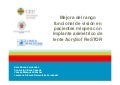 Mejora del rango funcional de vision en pacientes miopes con implante asimetrico Restor