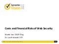 Financial Risks to Internet Security