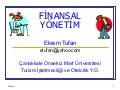 Finansal Yönetim (2010-2011)