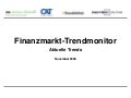 Finanzmarkt-Trendmonitor November 2009