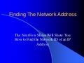 Finding the address slide show