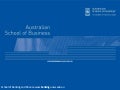 UNSW-FINS3640-S2,2010-Week 4