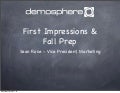 Website First Impressions & Fall Prep | Demosphere