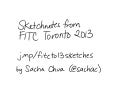 FITC Toronto 2013 Sketchnotes