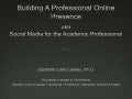 Building a Professional Online Presence
