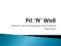 Fit&rsquo;n&rsquo;Well Presentation - Infomgmt - M.Woodburn