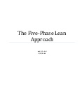 Five Phase Lean Approach