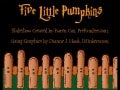 Five Little Pumpkins