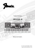 Manual do teclado Fenix FK620B (PORTUGUÊS)