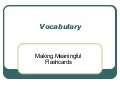 Flashcards