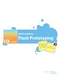 Flash Prototyping Workbook - Part 1 and 2