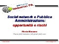 Social Network e Pubblica Amministrazione: opportunità e rischi
