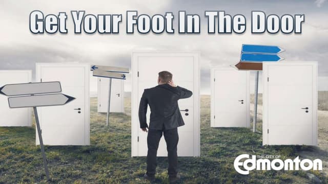 Get Your Foot In The Door