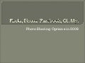 Flickr, Picasa, Facebook, Oh My