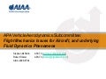 Flight Mechanics Issues presentation