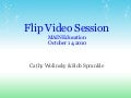 Flip video in the classroom