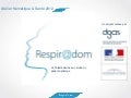Respir@dom: un flux sécurisé des données.