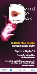 Flyer Campanha Behind the mask 2010