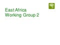 East Africa Working Group 2 #BeatingFamine