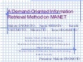 (Slides) A demand-oriented information retrieval method on MANET