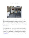Folding doors and bifold doors