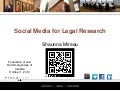 FOLRAC Social Media for Legal Research