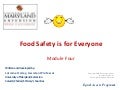 Food Safety is for Everyone, Module 4: Temperature Matters