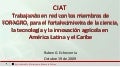 CIAT  Trabajando en red con los miembros de FORAGRO, para el fortalecimiento de la ciencia, la tecnología y la innovación agrícola en América Latina y el Caribe