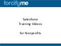 Forcify.me for Salesforce Implementations