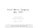 Ford Motor Company 1902 Indus Khaitan