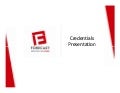 Forecast Advertising, Mumbai: Credentials Presentation