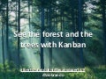 Forest and trees with kanban