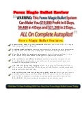 Download Forex Magic Bullet - Forex Magic Bullet Review - Is Forex Magic Bullet Scam