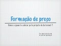 Formacao Preços para a Web