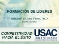 Formación de líderes para la competitividad