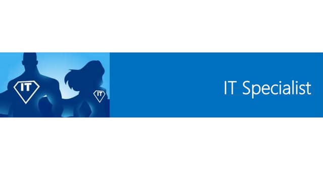 Apresentação - IT Specialist