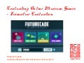 SCC 2012 Evaluating games: learning through play?; Formative evaluation (Hannah Clipson)