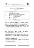 Programa de Asignatura