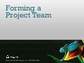 Forming a Project Team