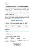 Formulario Socio-Amigo - Associacao Travessia
