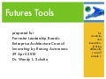 Forrester EA Council Roundtable 29/4/10 Futures Toolkit (Short)