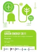 Forum Green Energy - Rinnovare il credito alle energie rinnovabili