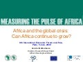 Africa and the global crisis: Can Africa continue to grow?