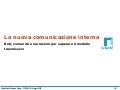 La nuova comunicazione Interna