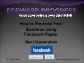 Forward Progress   How to Build Business on Facebook - FP New