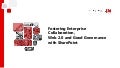 Fostering enterprise collaboration, web 2.0 and good governance with share point