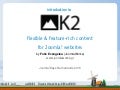 K2 for beginners  -  Joomla!Days NL 2010 #jd10nl