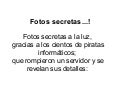 Fotos secretas del Pentágono