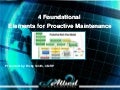 4 Foundational Elements for Proactive Maintenance